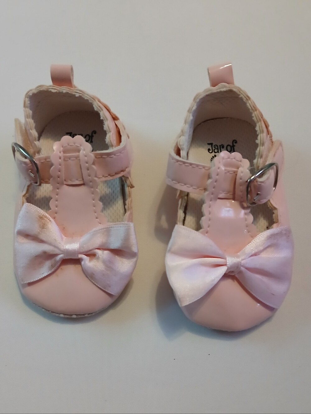 Pink Baby Bow Mary Jane Shoes